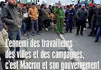 L’alliance des travailleurs des villes et des campagnes fera reculer Macron et son gouvernement de la vie chère !